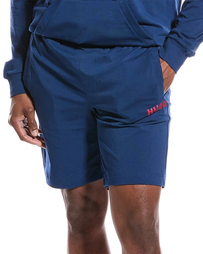 Hugo Boss Hugo  Logo Short In Blue