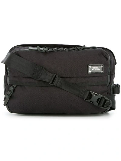 As2ov Zip Pocket Messenger Bag In Black
