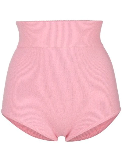 Cashmere In Love Cashmere Loungewear Shorts - Pink