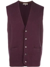 N•peal The Chelsea Milano Waistcoat In Pink