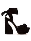 Andrea Bogosian Lace Up Sandals - Black