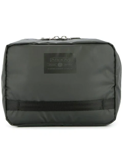 As2ov Zip-around Clutch In Black