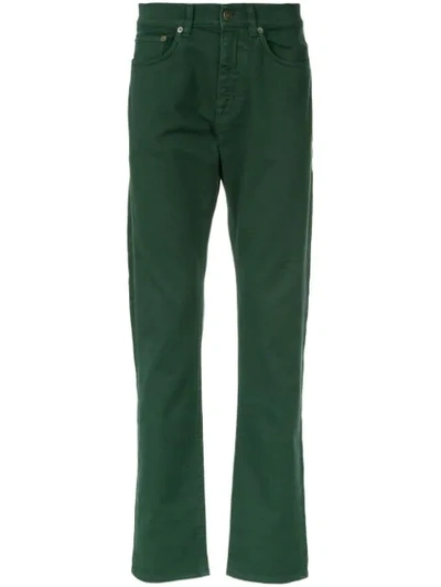 Cerruti 1881 Slim-fit Jeans In Green