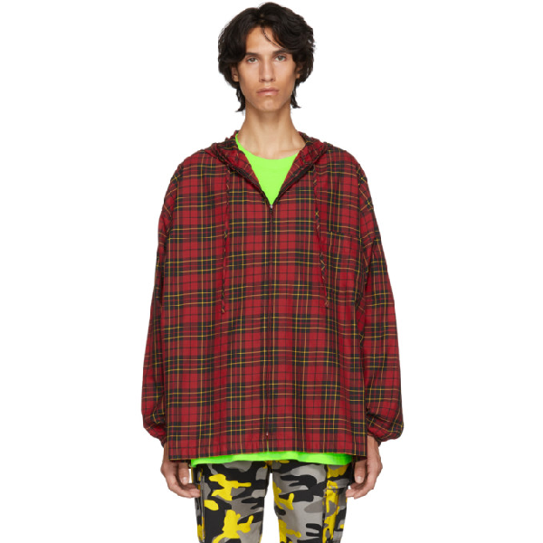 balenciaga hooded shirt