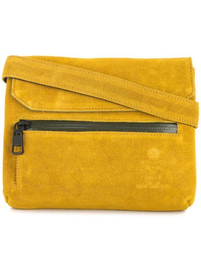 As2ov Flap Shoulder Bag In Yellow