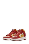 Nike Dunk High Up Sneaker In Cinnabar/ Yellow/ Lapis/ Sand