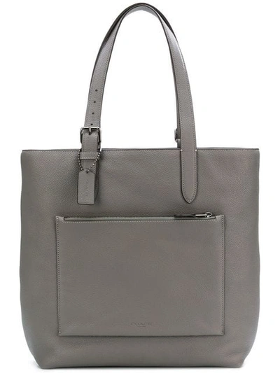 Coach Metropolitan Tote Bag In Grey