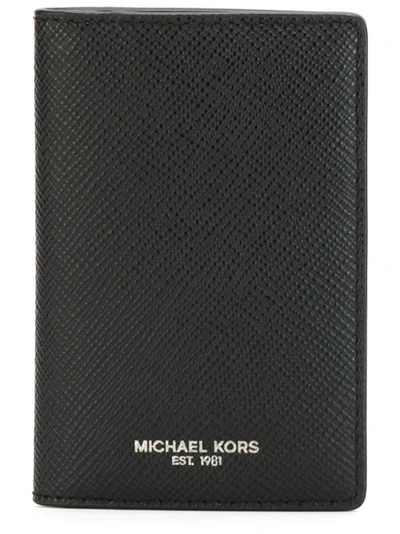 Michael Kors 'harrison' Cardholder In Black