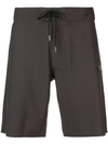 Onia Ethan 9” Board Shorts In Brown