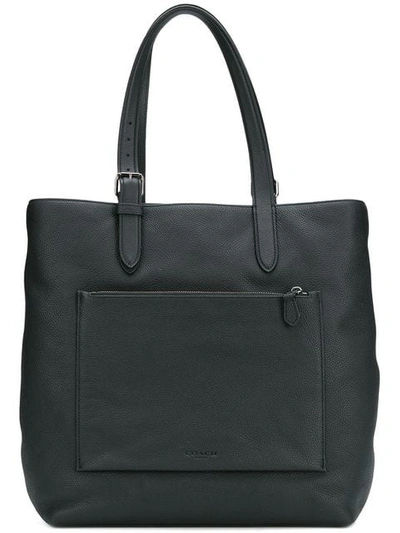 Coach Metropolitan Soft Tote In Black