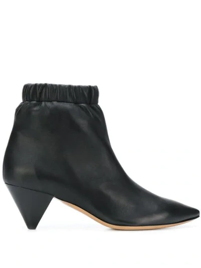 Isabel Marant Leffie Ankle Boots In Black