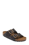 Birkenstock Arizona Bold Slide Sandal In Black