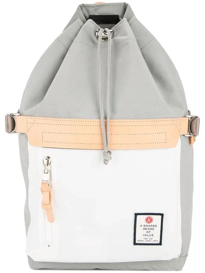 As2ov Drawstring Backpack In Grey