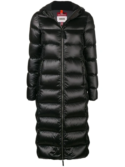 Parajumpers Hood Padded Coat In Black