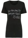 Andrea Bogosian Printed T In Black