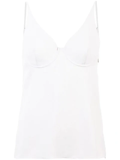 Dion Lee Flared Bra Top In Pink
