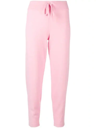 Cashmere In Love Cashmere Track Pants - Pink