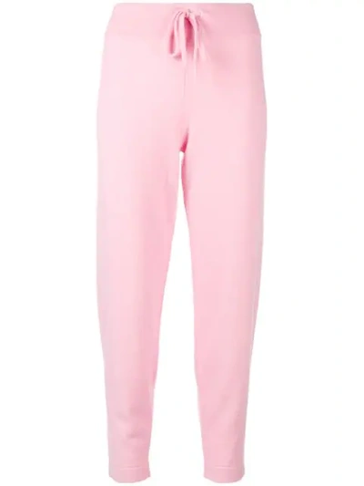 Cashmere In Love Cashmere Track Pants - Pink In Pink
