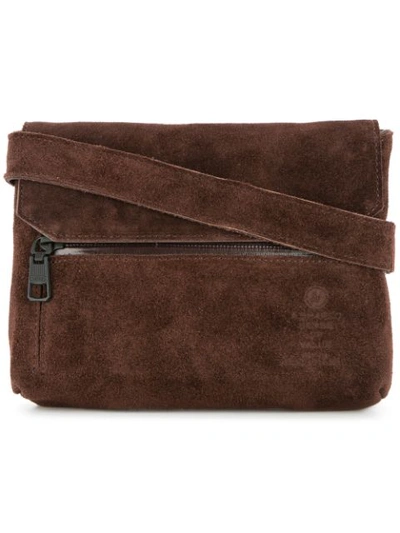 As2ov Flap Shoulder Bag In Brown
