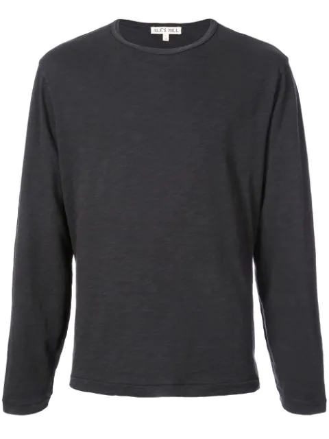 Alex Mill Standard Long-sleeve Top In Black | ModeSens