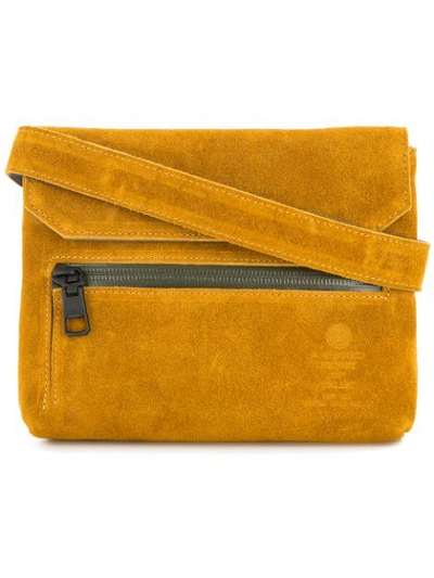 As2ov Square Shoulder Bag In Orange