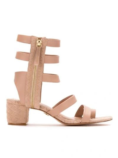 Andrea Bogosian Leather Sandals - Neutrals