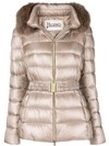 Herno Trimmed Padded Jacket - Neutrals