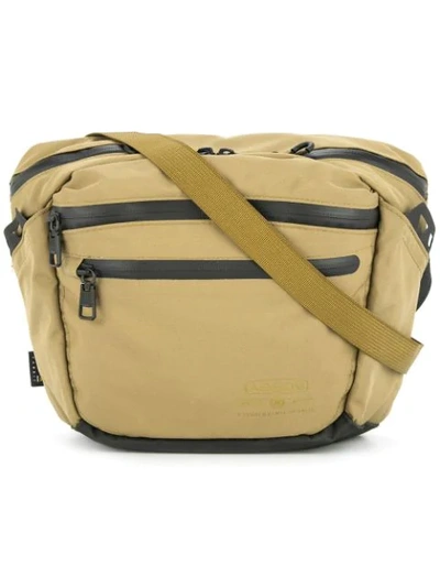 As2ov Square Shoulder Bag In Brown