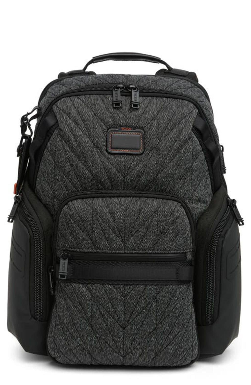 Tumi Alpha Bravo Navigation Backpack In Grey Dynamic Stitch ModeSens