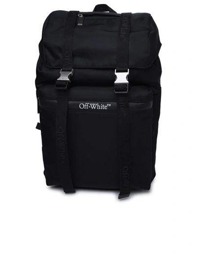 Off-white Black Fabric Backpack