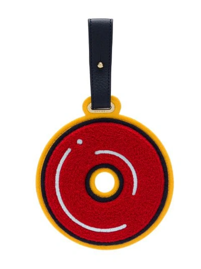 Chaos Letter O Luggage Tag In Red