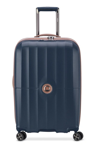 Delsey Saint Tropez 24" Expandable Spinner Case In Navy
