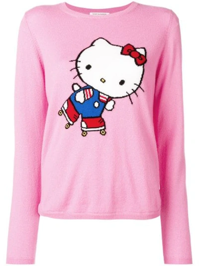 Chinti & Parker Pullover Mit Hello-kitty-motiv - Rosa In Pink