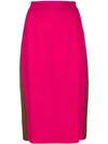 P.a.r.o.s.h . Fitted Pencil Skirt - Pink