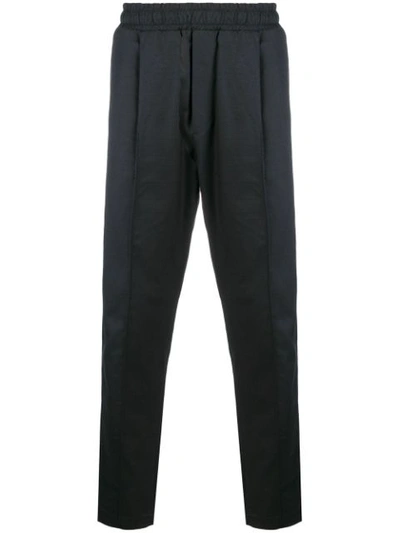 Low Brand Elasticated Waist Track Pants In Blue