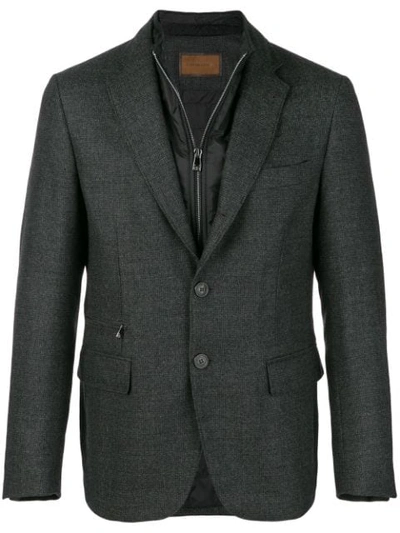 Corneliani Double Layer Illusion Blazer - Grey