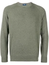 Barba Perfectly Fitted Sweater - Green