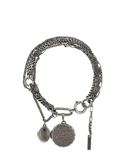 Ann Demeulemeester Charm Bracelet - Metallic