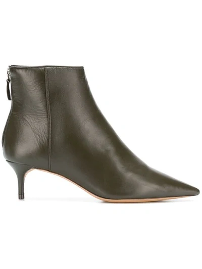 Alexandre Birman Stiefeletten Mit Spitzer Kappe In Brown