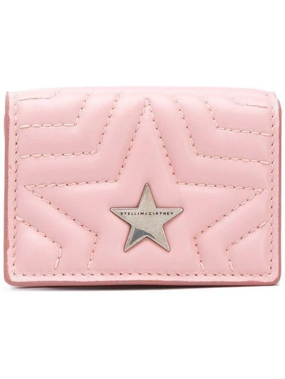 Stella Mccartney Stella Star Flap Wallet - Pink