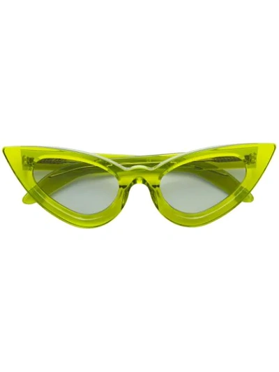 Kuboraum Y3 Sunglasses In Green
