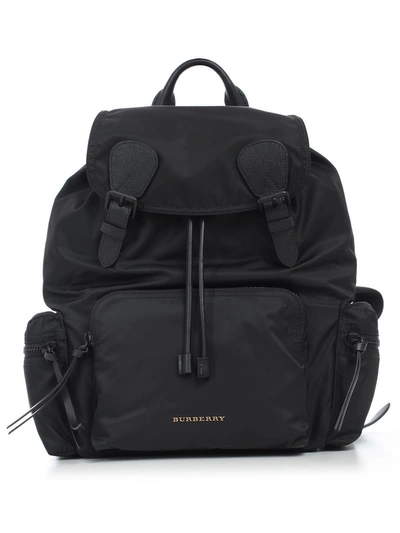 Burberry L Rucksack In Technical Backpack In Black