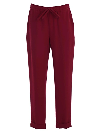 P.a.r.o.s.h . Cady Trousers In Bordeaux