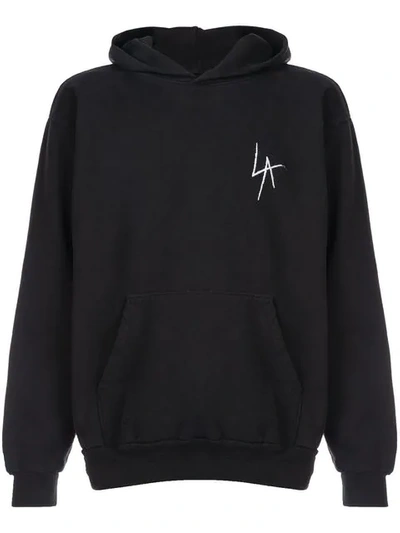 Local Authority Logo Patch Hoodie - Black