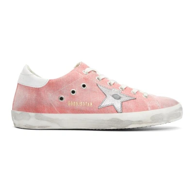 Golden Goose Red Drill Superstar Sneakers In Red Drill-s