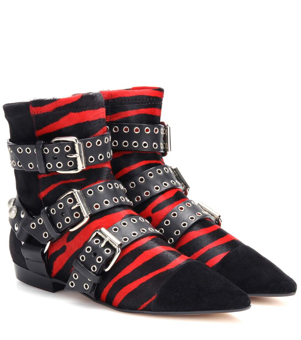 isabel marant calf high boots