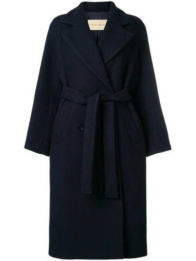 Christian Wijnants Carlea Robe Coat - Blue