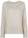 Sminfinity Loose Knit Sweater In Neutrals