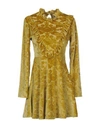 Aniye By Short Dress In Ocher