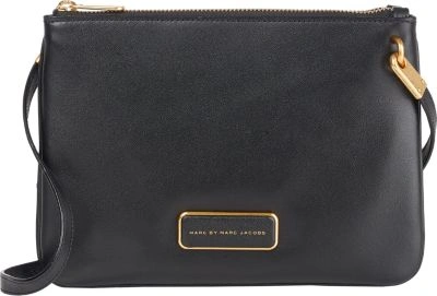 Marc By Marc Jacobs Ligero Double Percy Cross-body Bag In Black | ModeSens